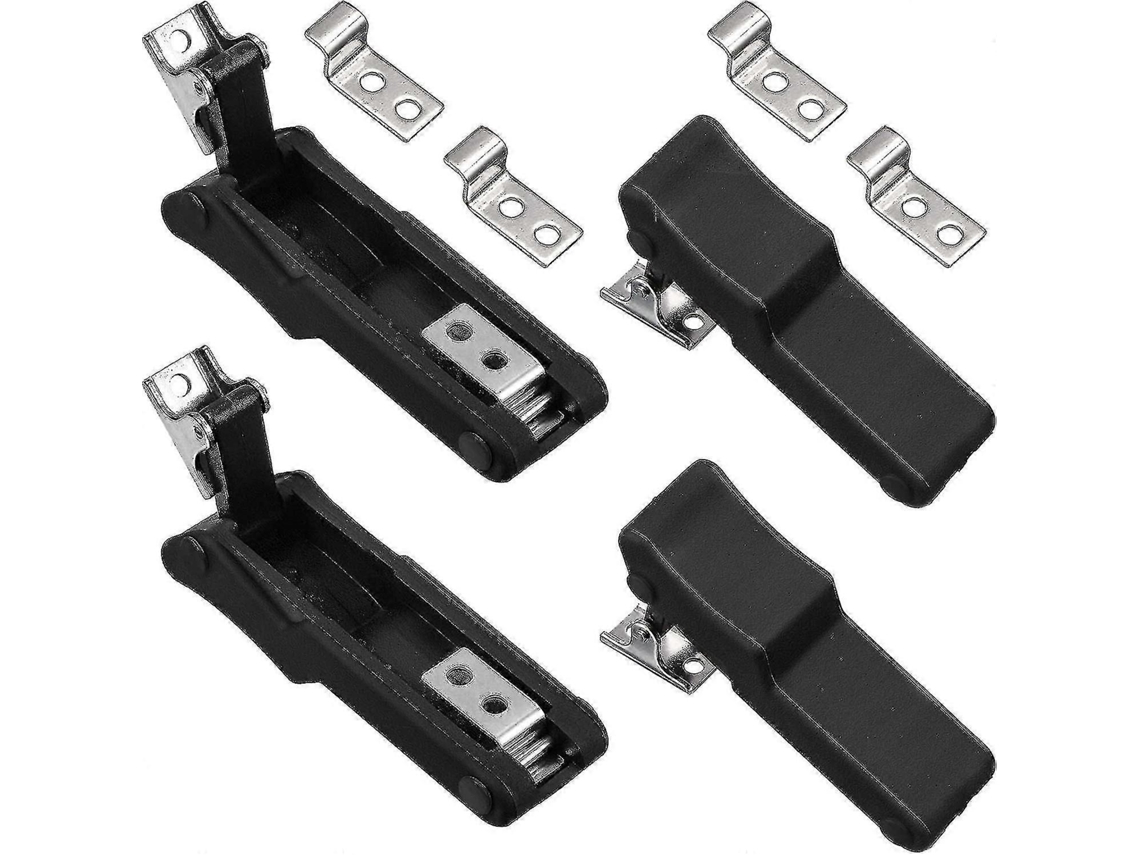 2pc Pestillo Elástico De Goma Flexible Para Almacenamiento, Barco, Caja De Carga Con Pieza De Acero Inoxidable 4 Piezas