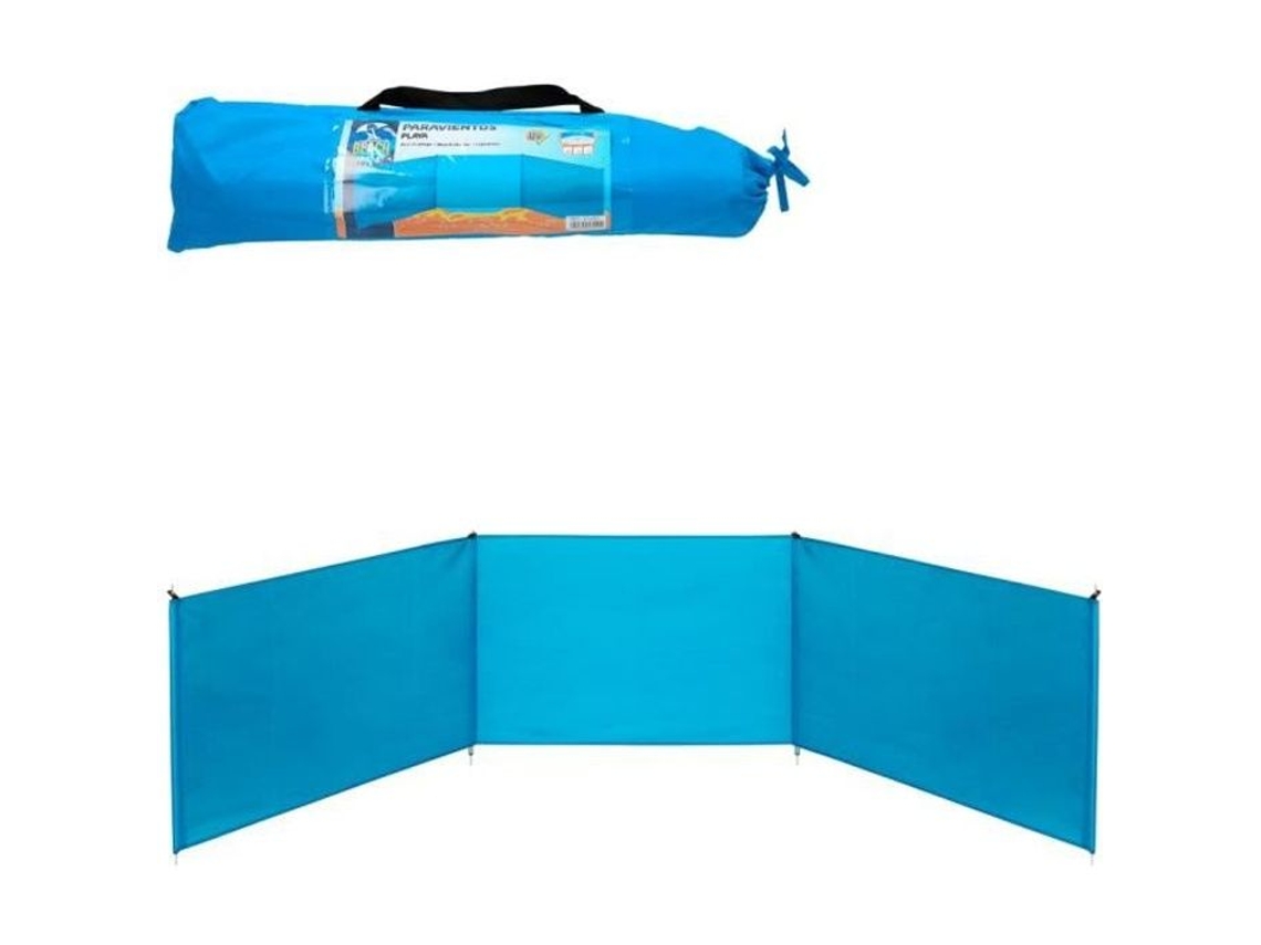 Paravientos Playa Plegable De Aluminio 300X75 Cm Aktive