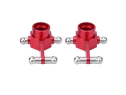 Volante de aluminio rojo para coche RC WLtoys K969/K979/K989/K999 1/28 Vayotoy