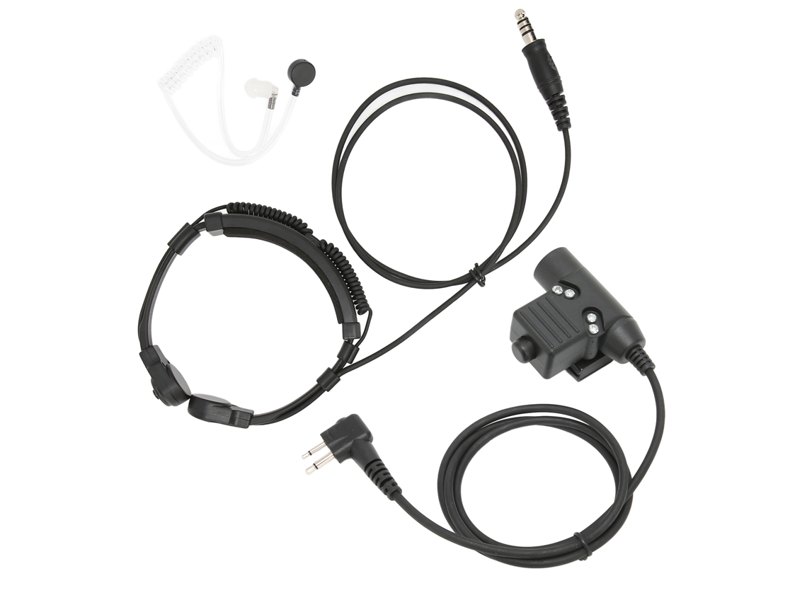 Auriculares Ptt Motorola U94 Con Control De Garganta, Reducción De Ruido, Ajustables De 7,1 Mm, Para Motorola