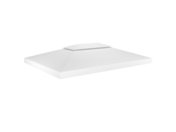 Toldo De Cenador 2 Niveles 310 G/m² 4x3 M Blanco
