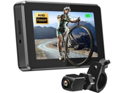 Espejo Retrovisor Para Bicicleta 1080p, Cámara De Visión Trasera Con Pantalla De 4,3 Pulgadas, Visión Nocturna, Manillar De Montaña.