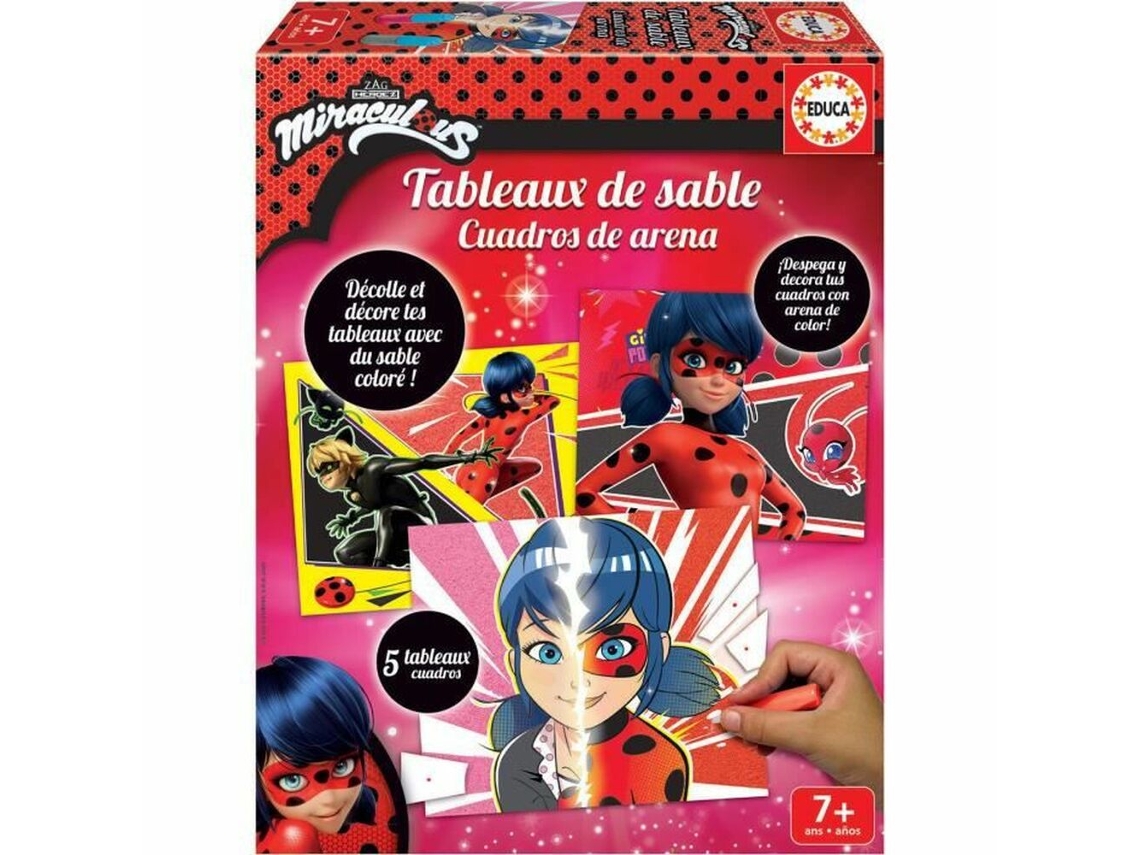 Juego Educativo EDUCA Miraculous Ladybug Edad Mínima Recomendada: 7 años)