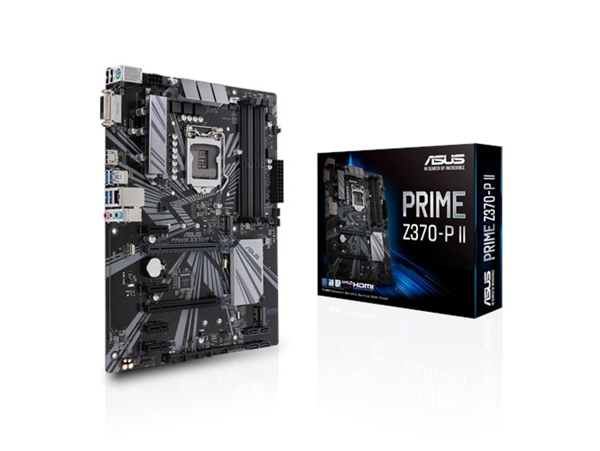 Placa Base ASUS PRIME Z370-P II (Socket LGA1151 - Intel Z370 - ATX)