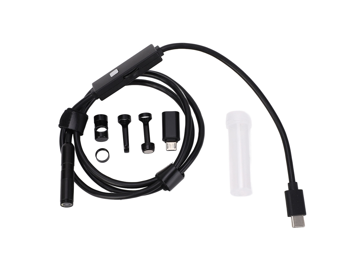 Cámara Endoscopio Con Luz 1920p Hd Impermeable Cámara De Inspección Borescope