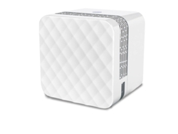Deshumidificador semiconductor pequeño, silencioso, blanco y antimoho para uso doméstico. Sfushos