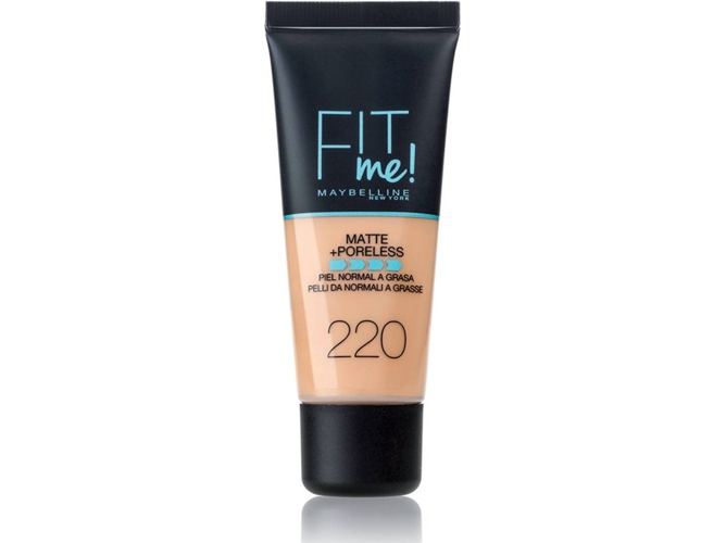 Base MAYBELLINE Fit Me Matte Poreless 220 Naturel