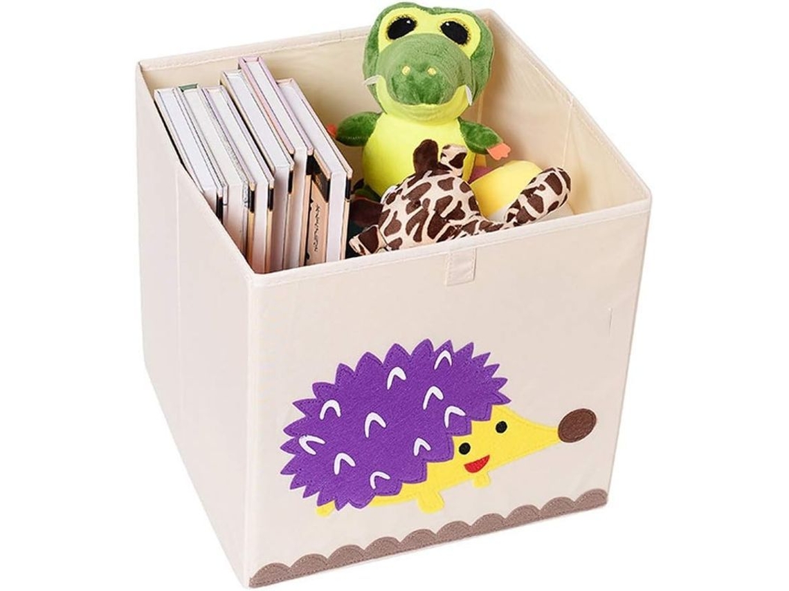 Caja De Almacenamiento De Juguetes Infantiles - Cubo Plegable - Erizo - Oxford