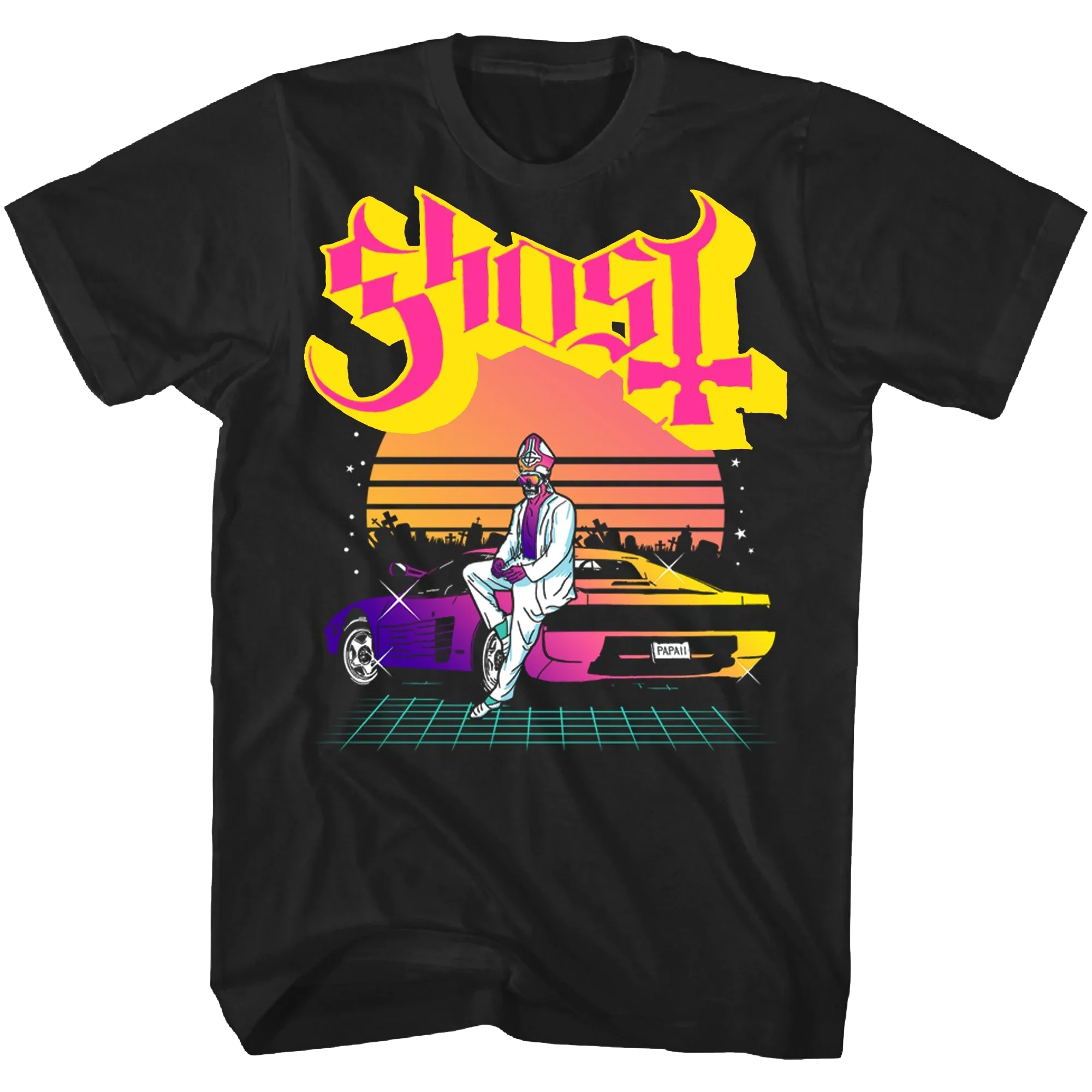 Ghost Papa Lambo T-shirt Unisex Rockinstone Size:xxxl