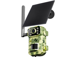 Caméra Faune Sauvage De Chasse Solaire 4mp 4g, Etanche, Vision Nocturne, 20m, Detección De Movimiento