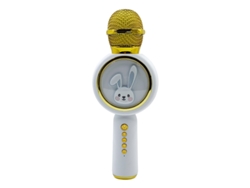 Microfone Karaoke 3-6 H- Branco