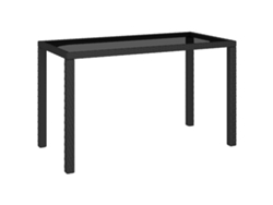 Maison Exclusive - Set Comedor De Jardín 6 Piezas Y Cojines Ratán Sintético Negro