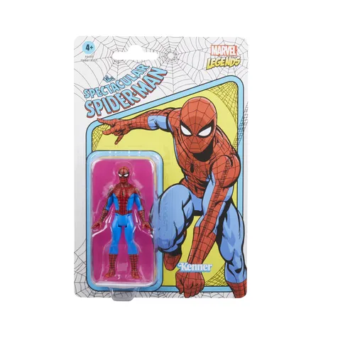 Figura MARVEL CLASSIC Legends Spider-Man Colección Retro 375 (Edad Mínima Recomendada: 4 años)