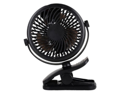 Ventilador De Escritorio Usb Con Clip, 3 Velocidades, Ajuste De Ángulo De 720°, Portátil Y Silencioso.