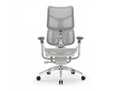 SIHOO Doro S300: Silla ergonómica con reposabrazos 6D, soporte lumbar dinámico, suspensión de impacto y certificación BIFMA/SGS. Blanco.