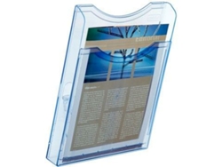 Expositor ARCHIVO 2000 Archiplay De pared Din A4 Transparente Azul Vertical 1 Compartimento
