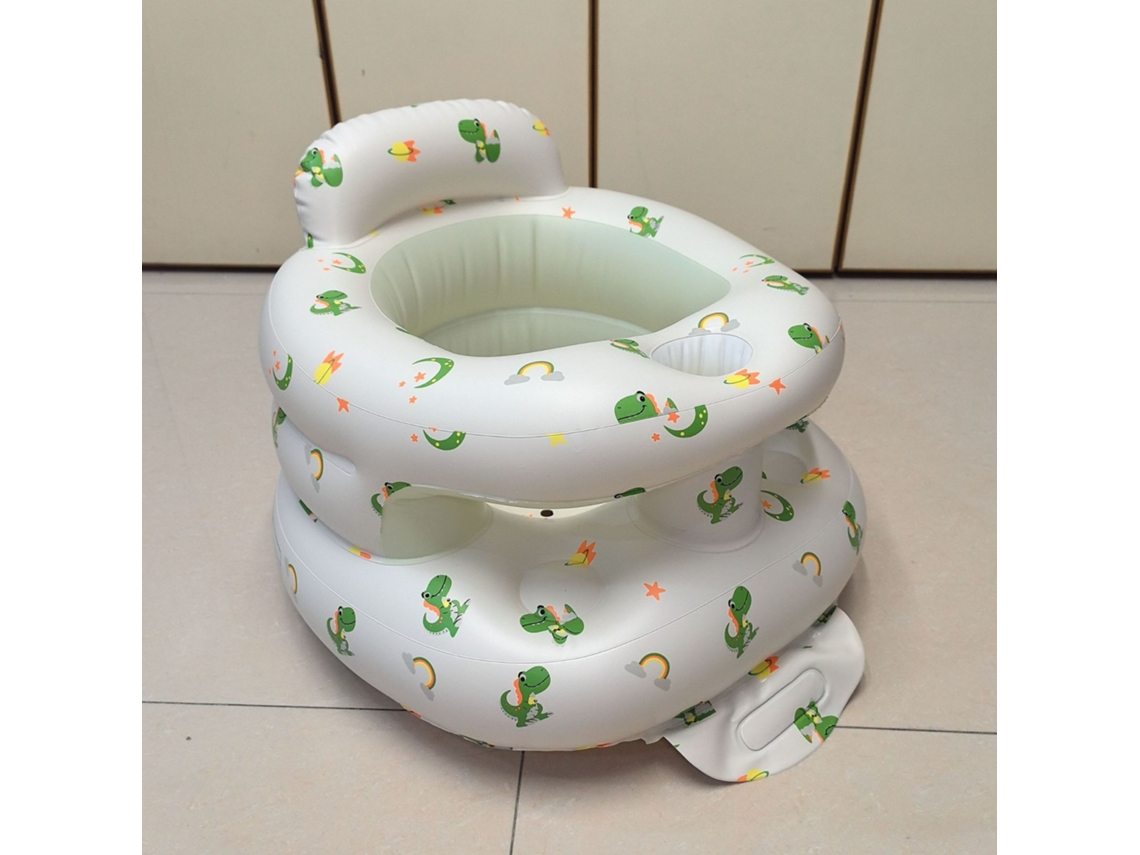 Asiento inflable para bebé, apto para bebés de 3 a 36 meses, con bomba de aire incorporada Dinosaur Siurn