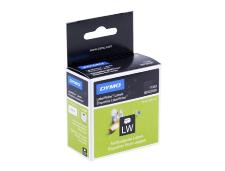 ETIQ DYMO MULTIF 25X13 ROL 1000 S0722530