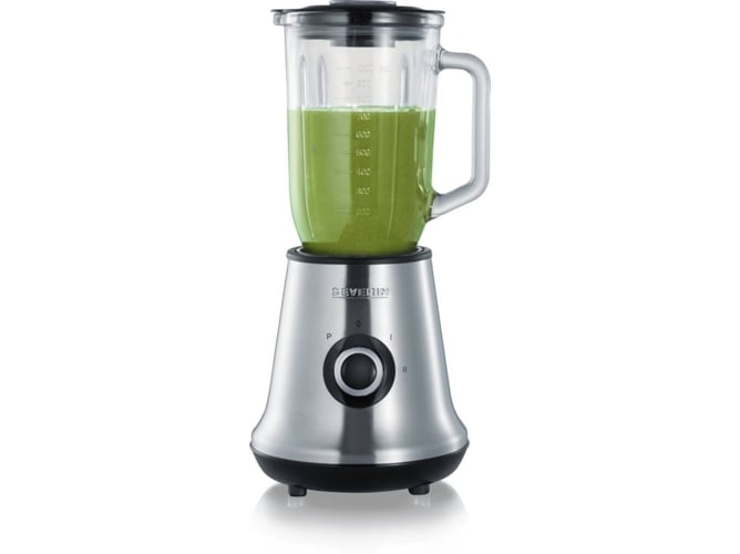 Batidora de Vaso SEVERIN SM3737 (500 W - 1 L - Negro)