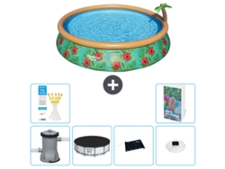 Bestway Piscina Bestway Fast Set Redonda - 457x84 Cm - 7-peças S328