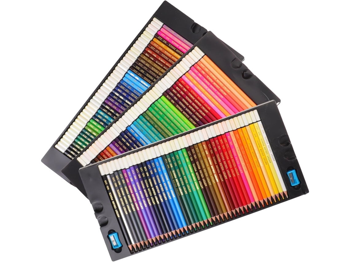 Estuche Portátil Para Lápices De Colores Para Niños Y Niñas, Ideal Para Arte, Hogar, Escuela, Dibujo Y Escritura.