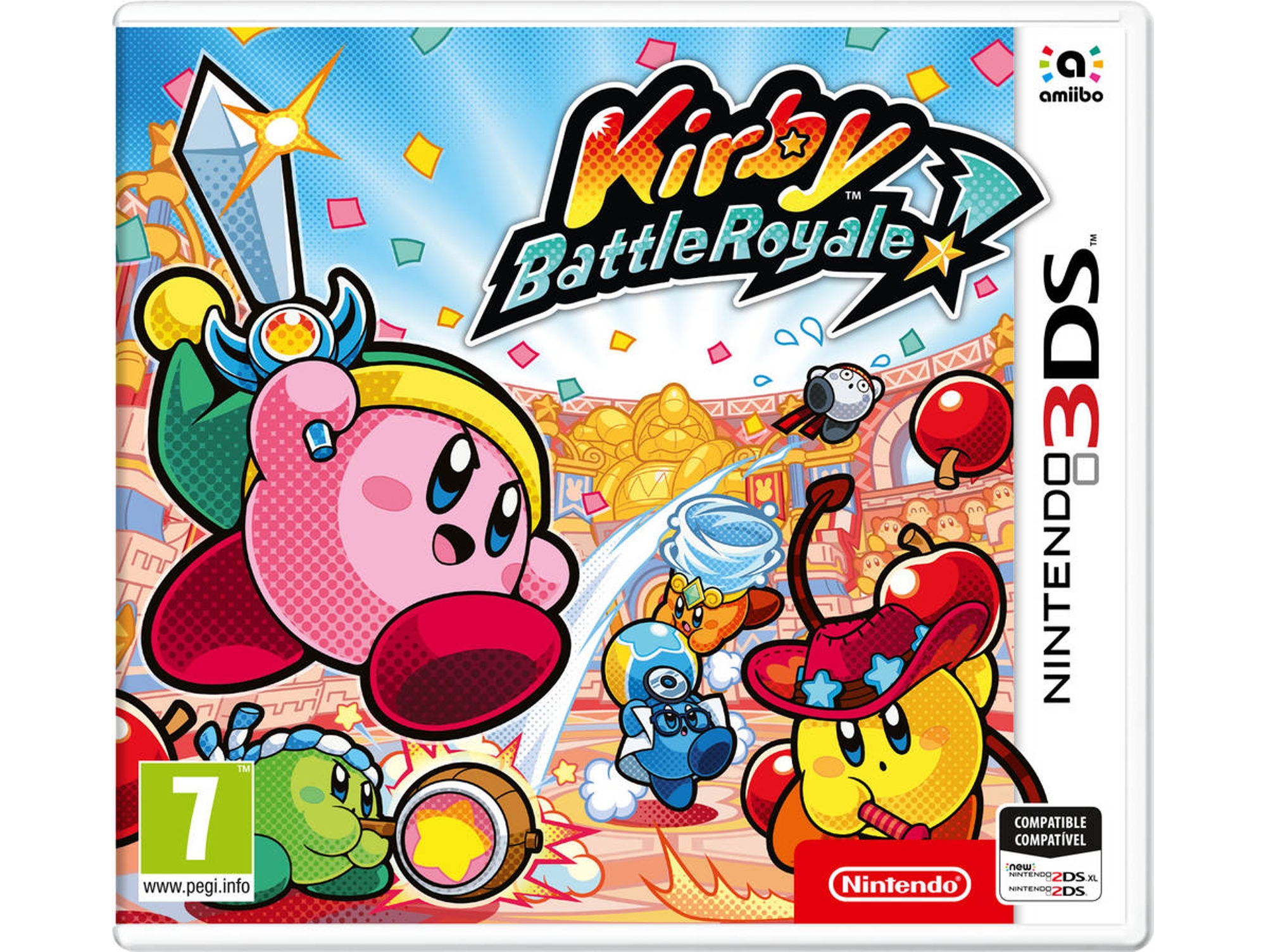 Juego Nintendo 3Ds Kirby: Battle Royale
