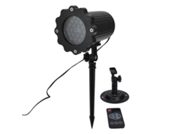 Rebe-proyector De Luces De Copos De Nieve Impermeable Ip65 Para Navidad Halloween Fiesta Regalo 100‑240v
