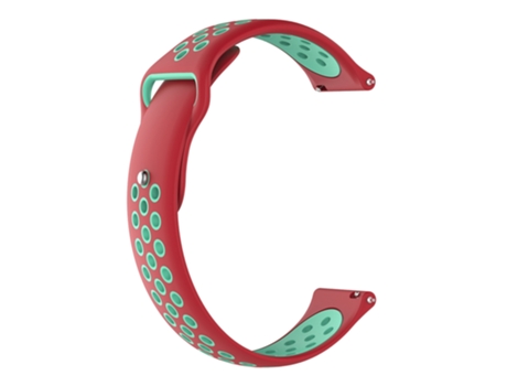 Correa de reloj inteligente para Garmin Fenix Chronos Correa de repuesto bicolor (verde azulado)