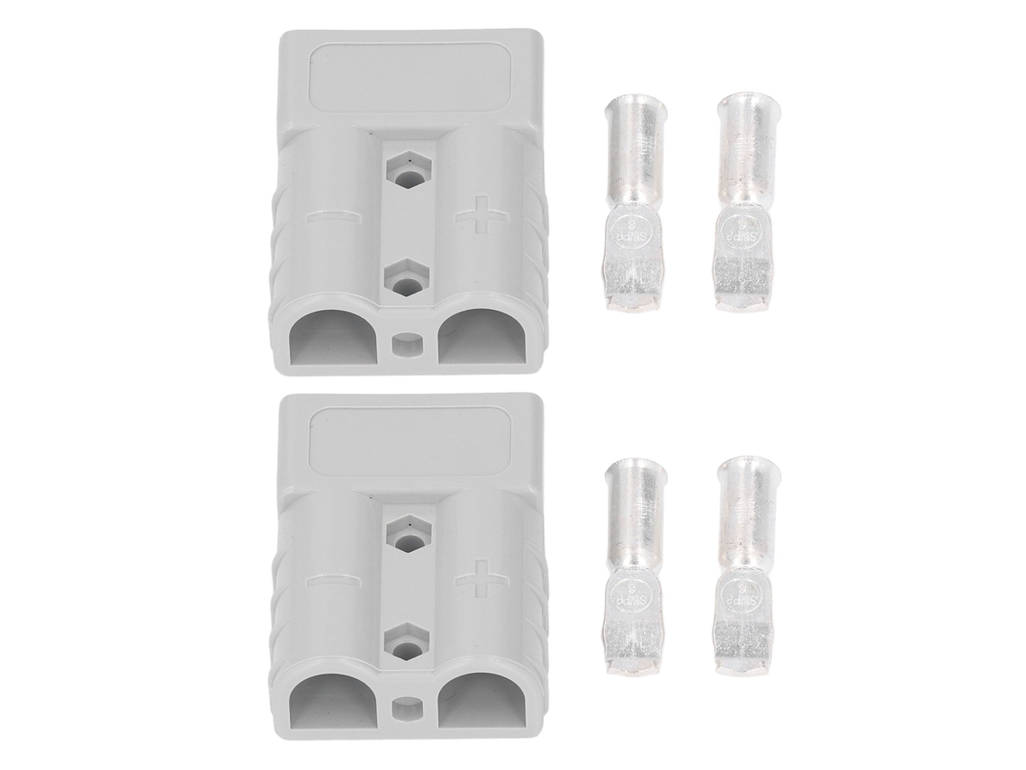 Yncm2026-2 Conjuntos Conector Rápido Batería 12/10/8/6awg Cable Desconectable Terminal 50a 600v