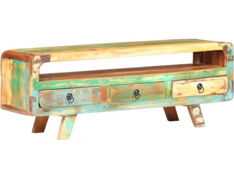 Mueble para la televisión VIDAXL Marrón Madera (117x30x41 cm)