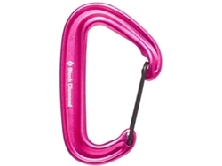 Mosquetón De Escalada BLACK DIAMOND Mini Wire (Rosa - Tamaño Único)