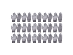 Guantes De Trabajo De Seguridad, 15 Pares, Con Revestimiento De Pu, Resistentes Al Desgaste Y Antiadherentes, Para Proyectos De Reparación, Talla Xl.