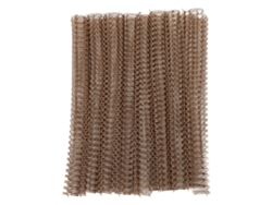 100 Unidades Espirales Dobles De Alambre 9/16" 120 Hojas Bronce