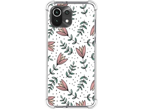 Carcasa Xiaomi Mi 11 Lite 4G TUMUNDOSMARTPHONE Dibujos Antigolpes Flores 01 Multicolor