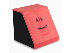 Hucha automática Mono para niños y adultos - Regalo de Navidad rojo
