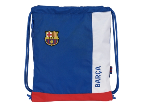 Bolsa Mochila con Cuerdas F.C. BARCELONA Azul Granate 35 x 40 x 1 cm