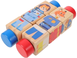 Juego De 2 Bloques Giratorios De Animales Para Bebés