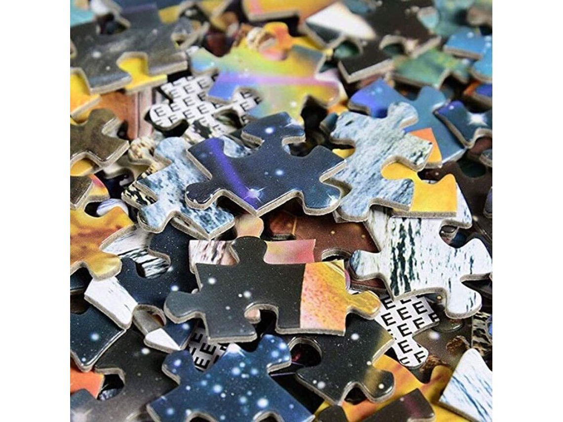 Rompecabezas Redondo Del Universo Y El Sistema Solar, 1000 Piezas. Juguete Educativo Para Niños Y Adultos A Partir De 7 Años.
