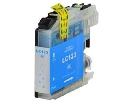 Cartucho para Brother LC123 Cian (LC121C/LC123C)