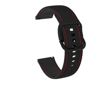Correa de Silicona 20mm línea de costura para Samsung Galaxy Watch Active/Active2 40mm/Watch 42mm/Huami Amazfit GTR (42mm)/Garmin vivoactive 3/Huaw...