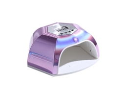 SZSMART G217-022 Lámpara de uñas con luz LED UV con sensor automático 4 configuraciones (168 W)