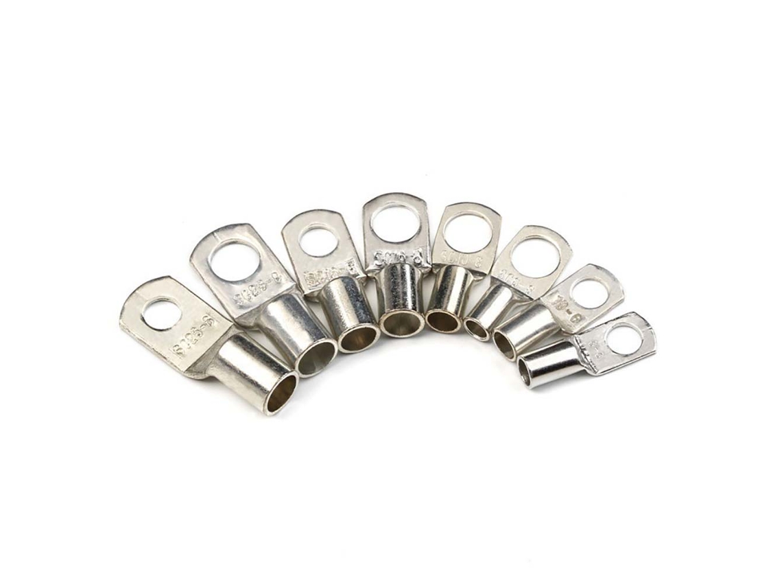 60 Anillos Terminales De Conexión De Cobre Para Cables Eléctricos Resistentes A La Corrosión.