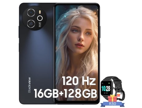 Smartphone BLACKVIEW Shark 8 Helio G99 6.78'' 16 GB 128 GB Gris