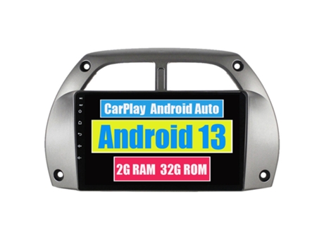 Autoradio Multimedia ROVERONE para Toyota RAV4 2 CA20 CA20W XA20 2000 - 2003 CarPlay Android Coche Radio Bluetooth Navegación