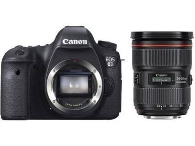 Kit Cámara Réflex CANON EOS 6D + EF 24-70mm F2.8L II USM