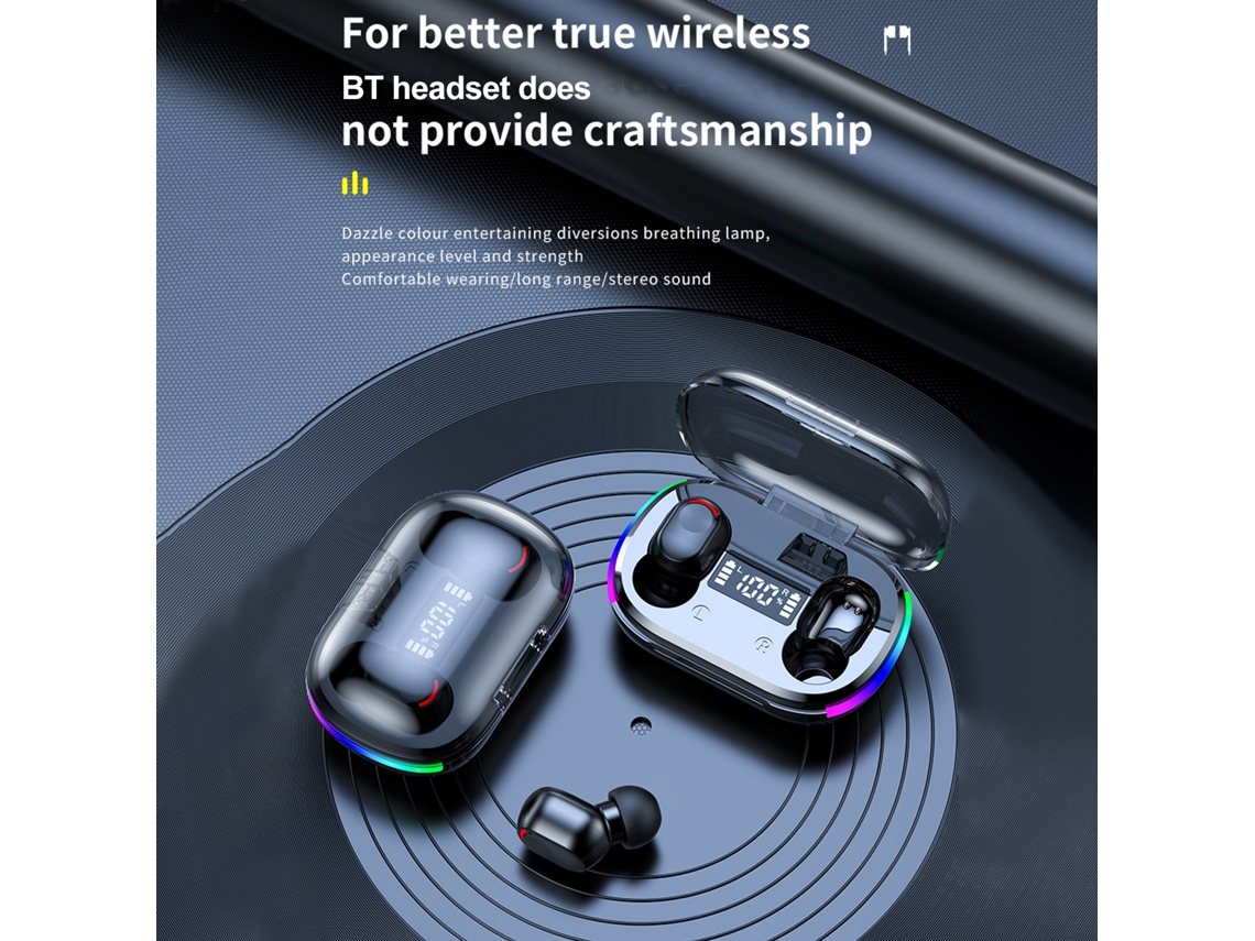 Auriculares Inalámbricos Intraaurales K10 Con Bluetooth, Deportivos, Para Música, Juegos Y Llamadas, Compatibles Con Ios Y Android.