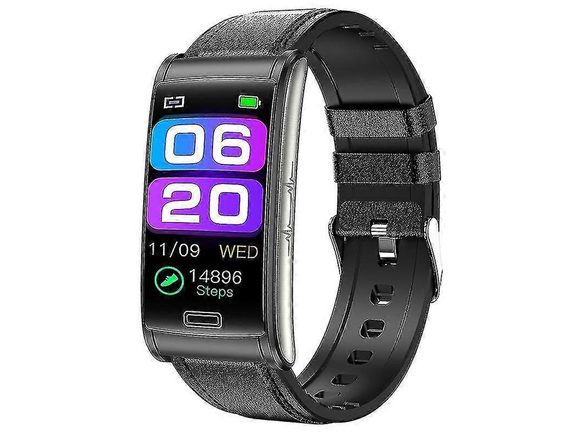 Reloj inteligente E600 2024, no invasivo, con podómetro, electrocardiograma, monitorización de presión arterial y glucosa en sangre Ly Ebike