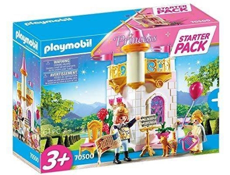 PLAYMOBIL Princess: Starter Pack Princess - 70343 (Edad Mínima: 3 - 61 piezas)