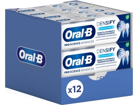 Pasta de Dientes ORAL-B Pro-Science Advanced Densify Protección Diaria (12 x 75 ml)