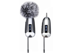 Micrófono de solapa inalámbrico UHF profesional, grabación SLR para teléfonos móviles, transmisión de video en vivo, vlogs, radio, Chaberlu